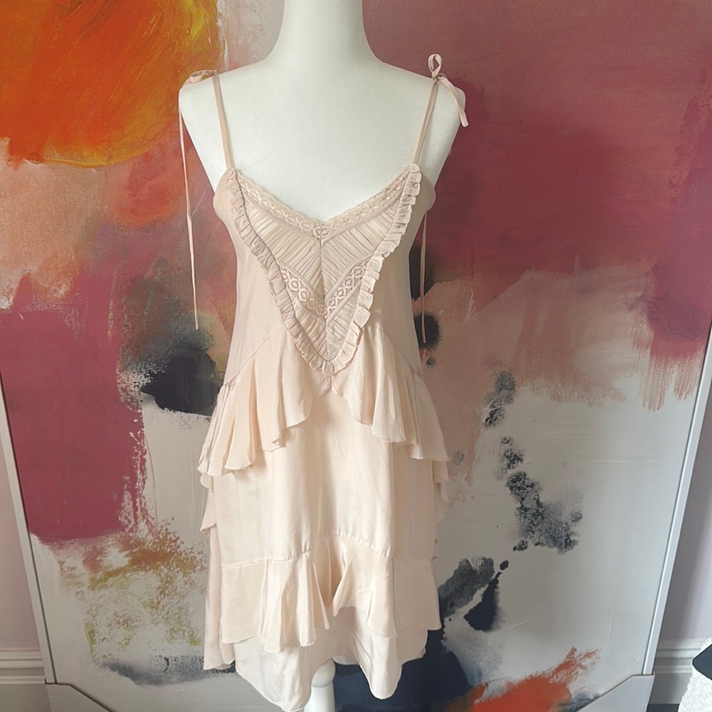 Ulla Johnson - Pink Chiffon Dress
